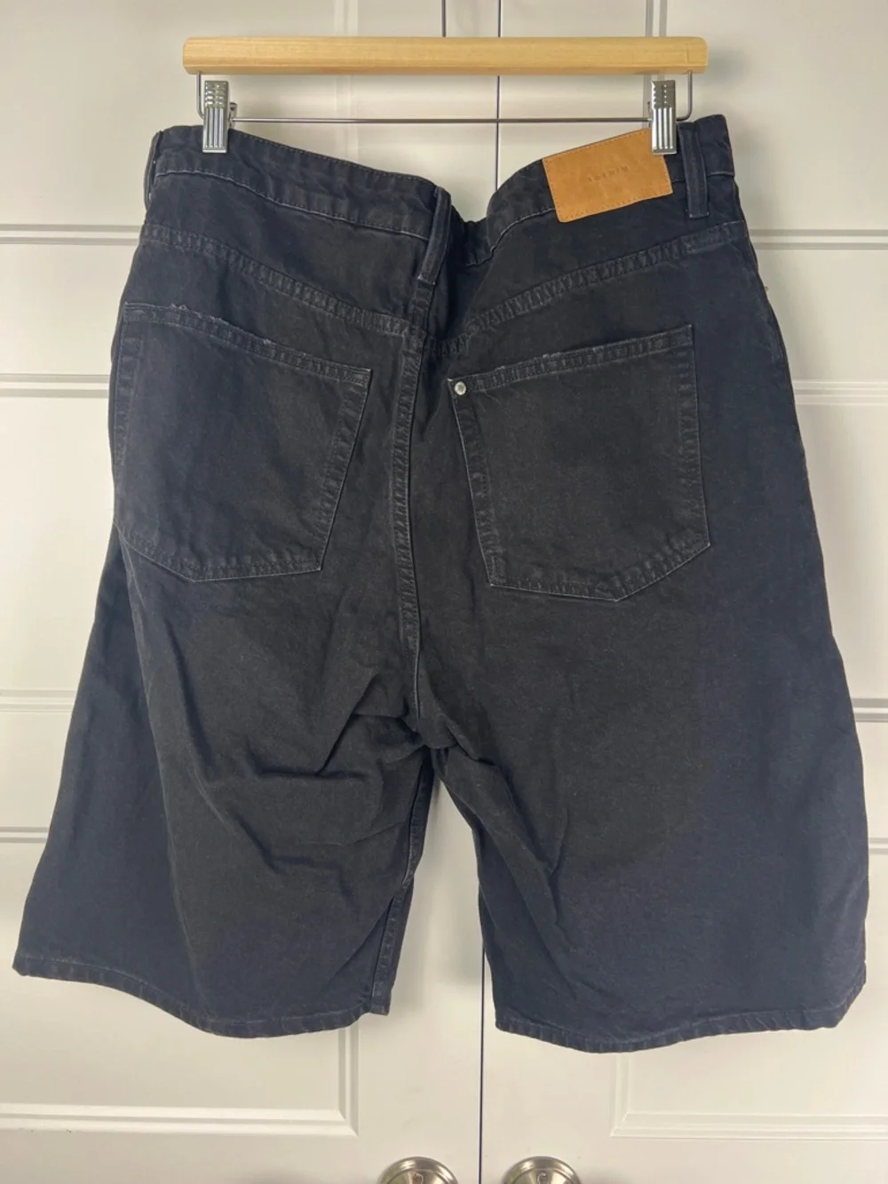 Bermuda Baggy High Denim shorts